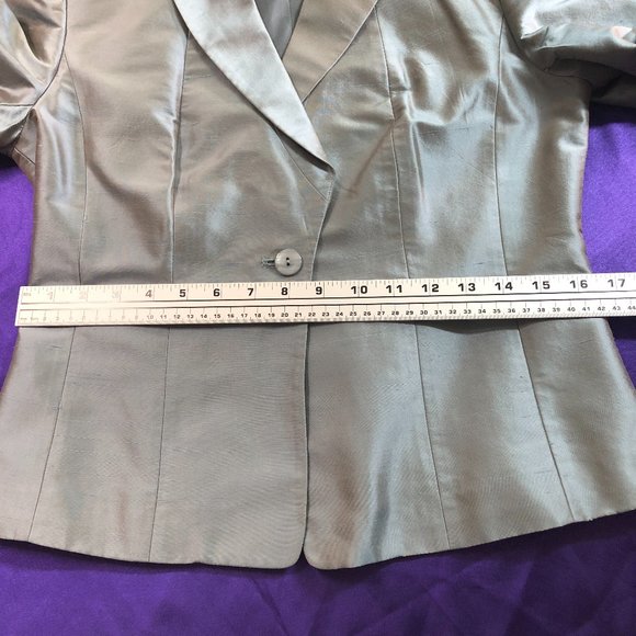 πTalbots Elegant Evening - Formal - Mother of the Bride Silk Pant Suit - Picture 10 of 15